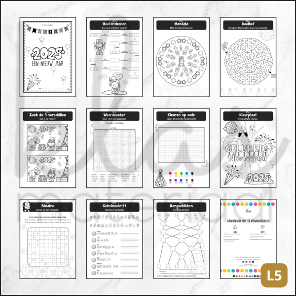 Nieuwjaarsbundel L5 - Afbeelding 2
